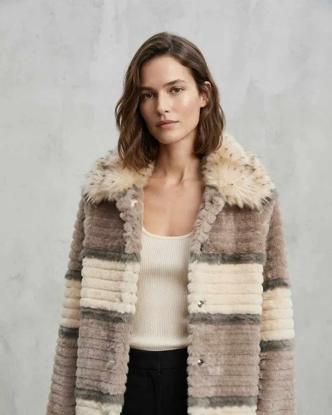 Fur coat