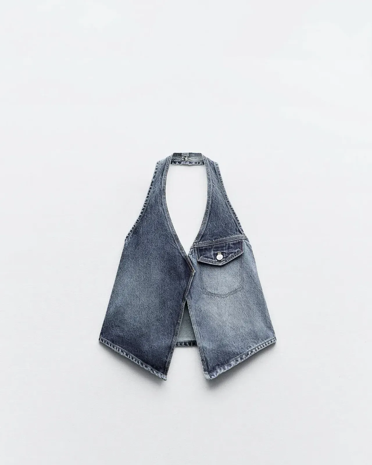 Zara denim top