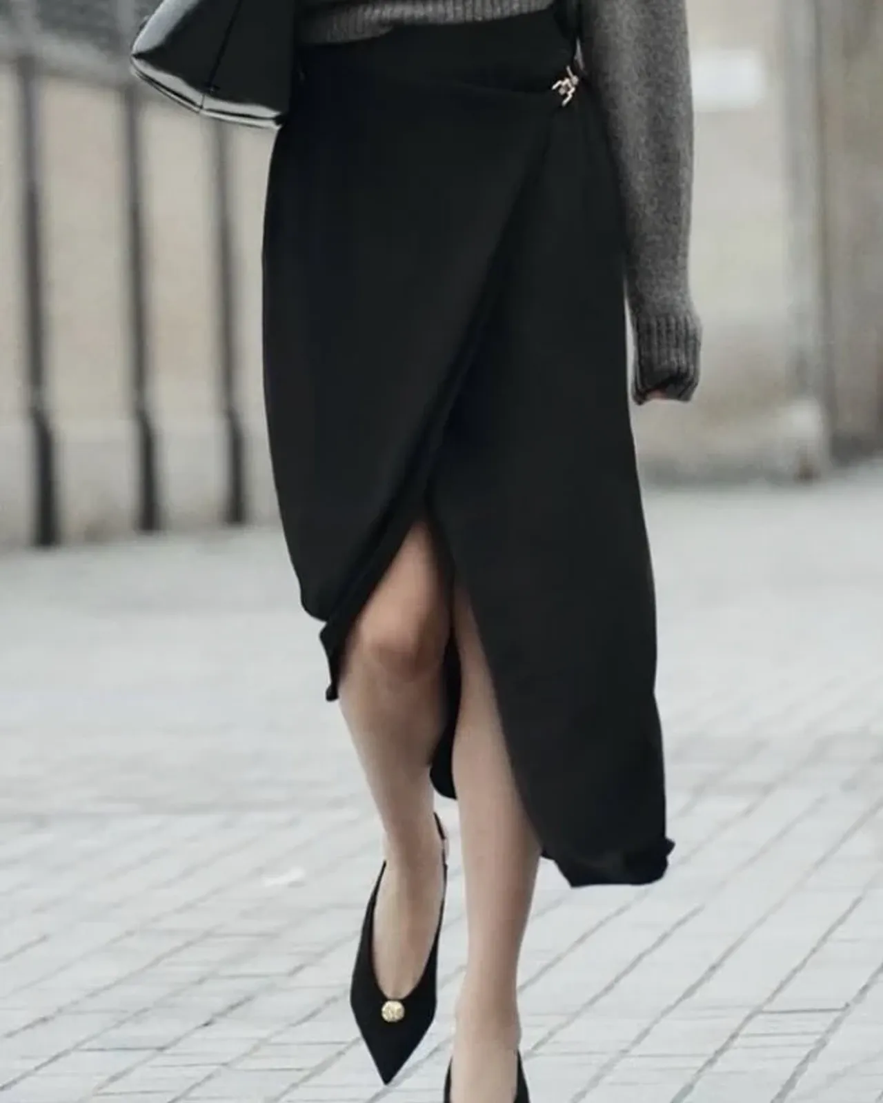 Zara black skirt